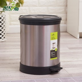 G2660 Fashion trash can (9.5L) (stainless steel)