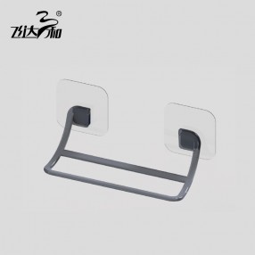 R5391 Strong wall suction double pole towel rack