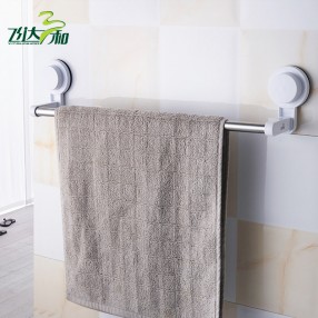 R5090 / R5100 Suction plastic single / double towel rack bar shelf stainless steel bathroom towel holder