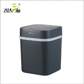 TG3501 Square pressed circle trash can 10L