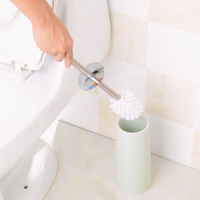 N1107 Durable bathroom accessories PP toilet brush with holder