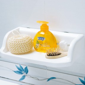 R1010 Fashional bathroom wall suction bath product rack （R01）