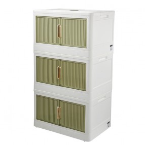 51062-3/51072-3/51082-3  three-layer folding bin (double door)（23Lx3/39Lx3/65Lx3)）