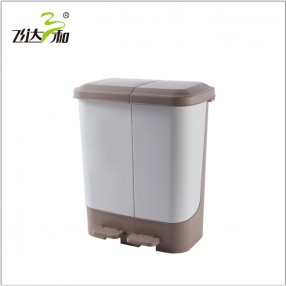 G3300/G3310Double-pedal sorting trash cans(11.5+8.5)L/(17+13)L