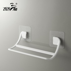 R5390 Non-trace adhesive double bar towel rack