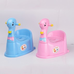 J1050 Plastic children  duckling potty chair/toilet chair