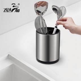 H2760 Stainless steel rotating storage bucket